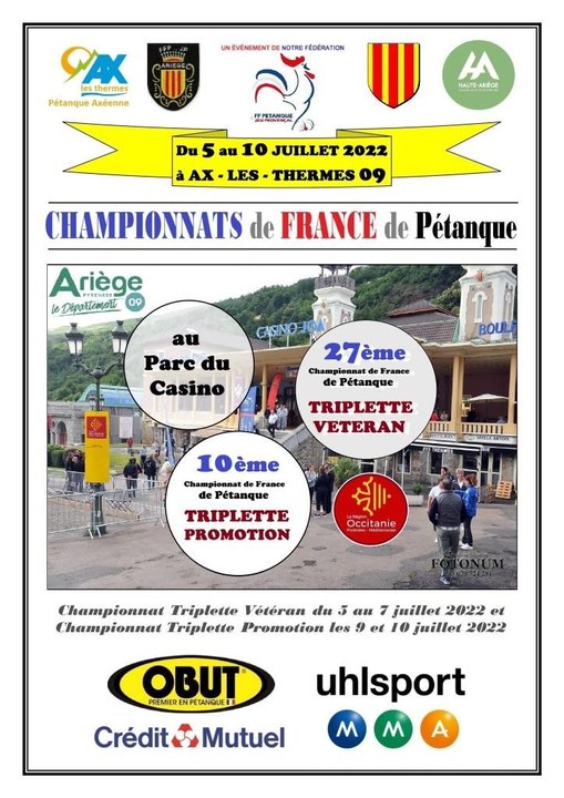 Champ de France trip Promotion - Ax les Thermes 2022