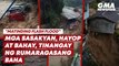 Mga sasakyan, hayop at bahay, tinangay ng rumaragasang baha | GMA News Feed