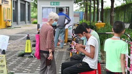 Guangzhou'daki Kovid-19 test merkezleri