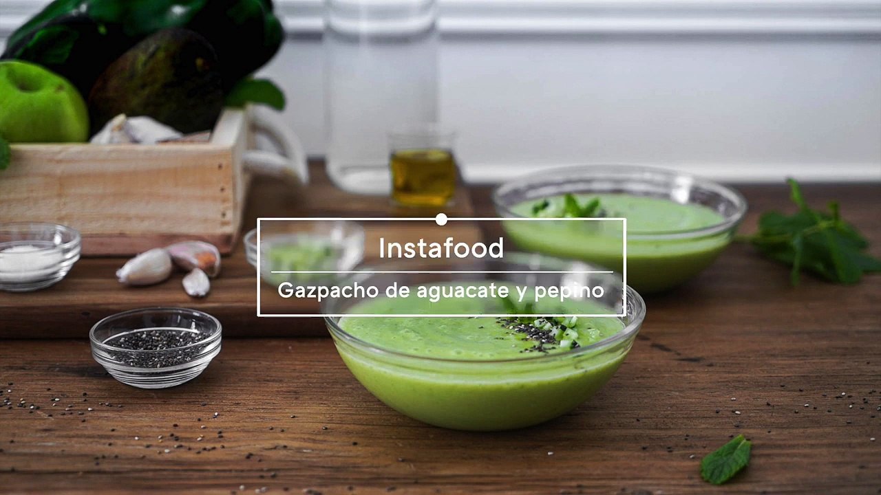 GAZPACHO de aguacate y pepino, el entrante más fácil y rápido del verano   Directo al Paladar