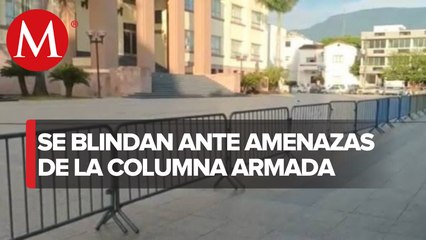 Blindan Palacio de Gobierno en Tamaulipas