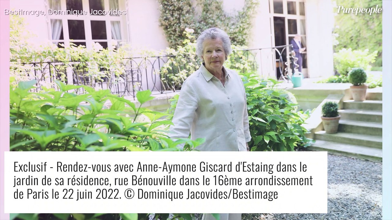 Valéry Giscard d'Estaing : Sa veuve Anne-Aymone raconte sa "délivrance" de quitter l'Elysée
