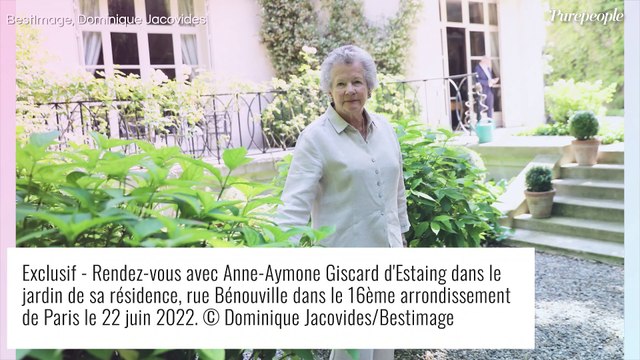 Valéry Giscard d'Estaing : Sa veuve Anne-Aymone raconte sa délivrance de quitter l'Elysée