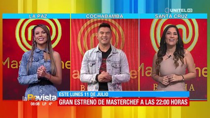 Agustín Belforte será el embajador de MasterChef Bolivia