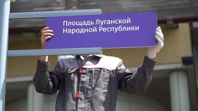 Rusya'da İngiltere Büyükelçiliğinin bulunduğu meydana Ukrayna'daki ayrılıkçı yönetimin ismi verildi