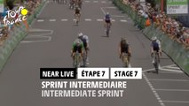 Sprint Intermediaire / Intermediate Sprint - Étape 7 / Stage 7 - #TDF2022