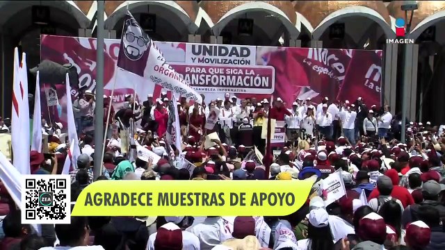 Claudia Sheinbaum agradece las muestras de apoyo