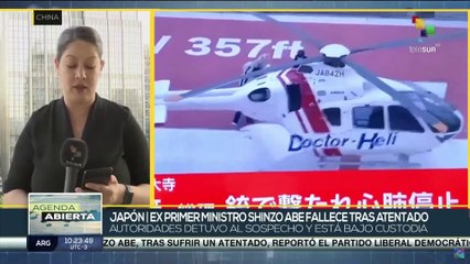 Primer ministro de Japón condenó el asesinato de su predecesor