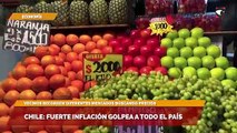 Chile: fuerte inflación golpea a todo el país
