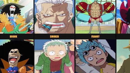 One Piece Characters - Young Version
