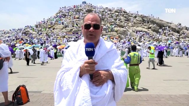 كلمة الإعلامي نشات من على جبل عرفات