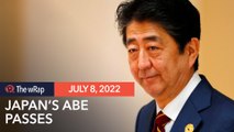 Japan ex-PM Abe assassinated while making election campaign speech