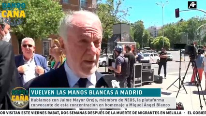 Jaime Mayor Oreja: 'No queremos ser culpables del silencio'