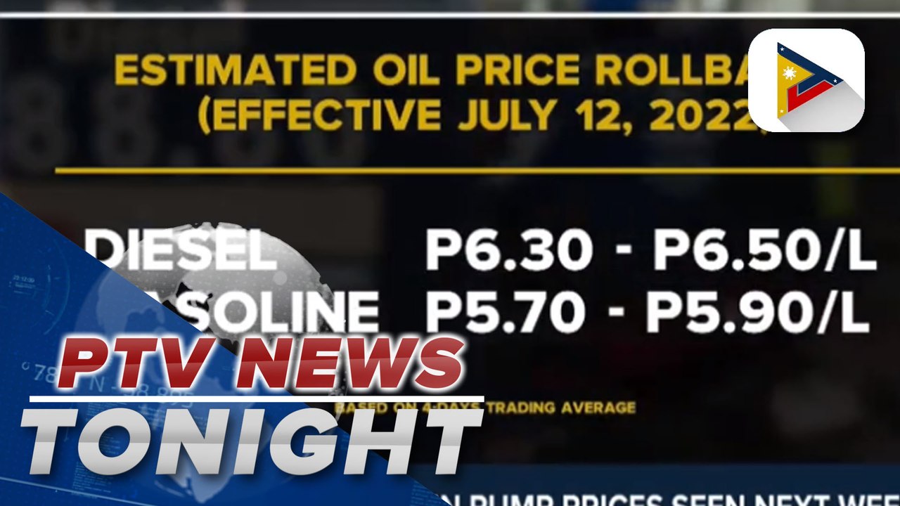 Big-time rollback in pump prices seen next week