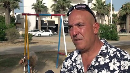 Tunuslu Fevzi ile koyun Semir'in arkadaşlığı görenleri şaşırtıyor