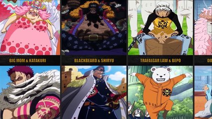 One Piece Captains and Their First Division Commanders