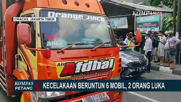 Kecelakaan Beruntun Libatkan 6 Kendaraan, Jalan Raya Bogor Ciracas Sempat Macet!