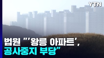 법원 "검단신도시 '왕릉 아파트' 공사중지 부당" / YTN