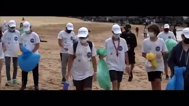 La Red de Vigilantes Marinos retiró en 2021 más de 250 kilos de residuos