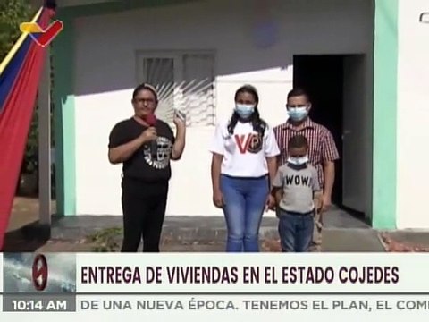 Cojedes | GMVV entrega 5 nuevas viviendas dignas en el municipio San Luis de Tinaco