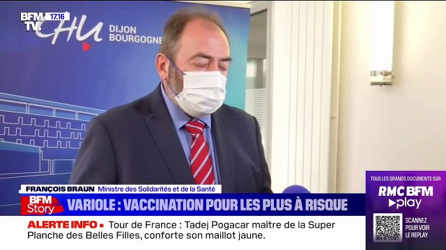Variole du singe: le ministre de la Santé recommande la vaccination préventive pour les personnes à très haut risque