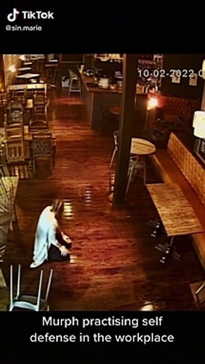 Funny short  cctv footage