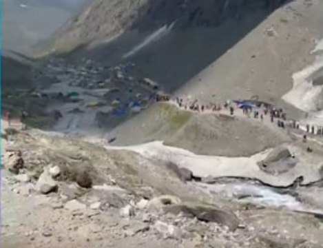 Massive cloud burst during Amarnath Yatra 2022 | Bharat Ki Baat | 08.07.2022