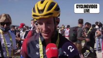 Adam Yates Had No Traction On The Gravel | Stage 7 Tour de France 2022
