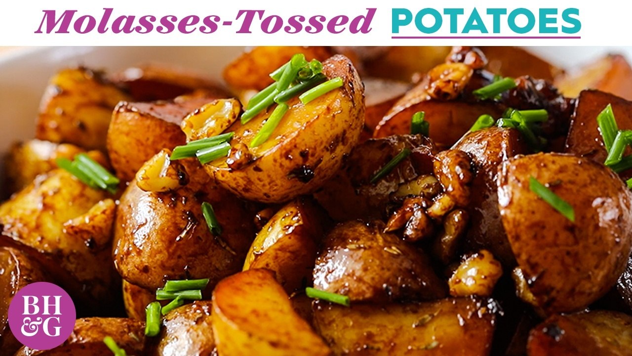 How to Make Molasses-Tossed Potatoes