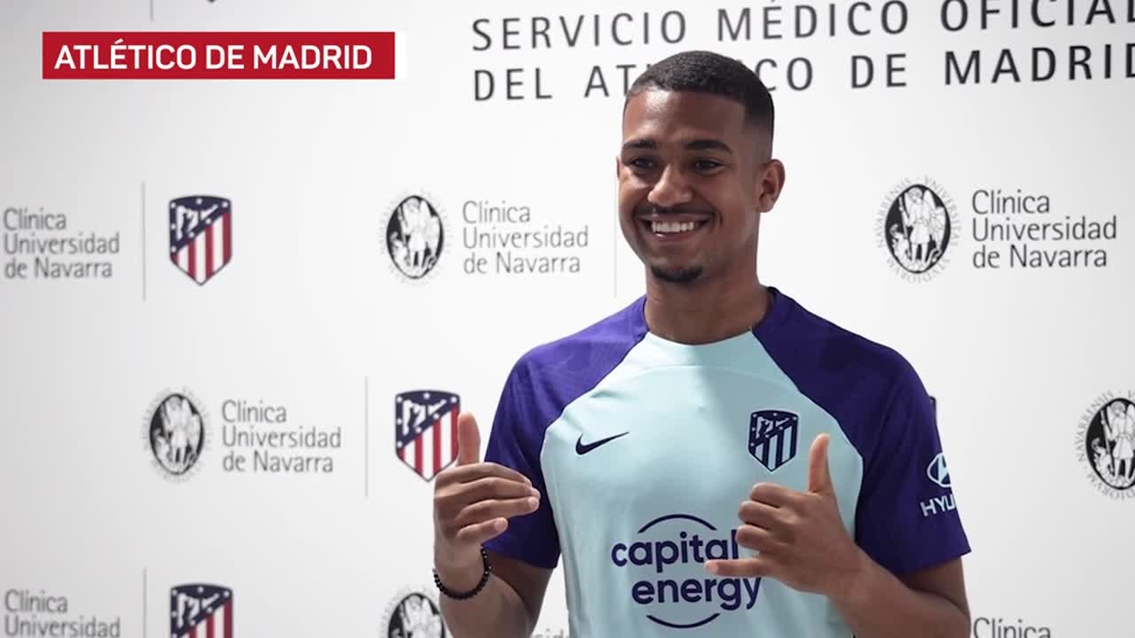 Samuel Lino se presenta: el extremo brasileño llega al Atlético de Madrid procedente del Gil Vicente