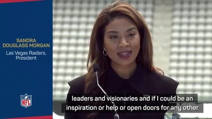 Download Video: NFL's first female black president hoping to be an inspiration