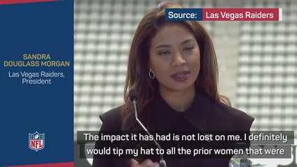 NFL's first female black president hoping to be an inspiration