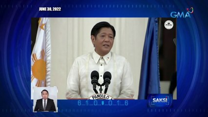 Pangulong Marcos, naka-isolate matapos magpositibo sa Covid-19 sa antigen test | Saksi