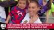 Alex Morgan Meets Super Fan After Qualifying for World Cup