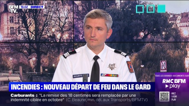 Incendies: le porte-parole de la Sécurité civile fait part d'une situation sous tension