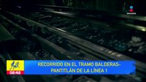 Así luce el tramo Balderas-Pantitlán de la Línea 1 del Metro de la CDMX