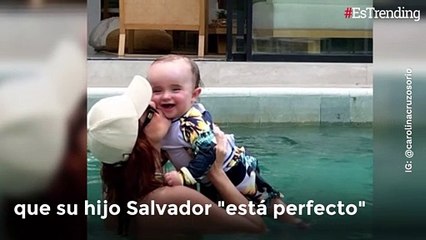 "Está perfecto, es algo inexplicable": entre lágrimas, Carolina Cruz habló de la salud de su bebé