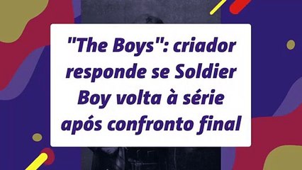 "The Boys": criador responde se Soldier Boy volta à série após confronto final