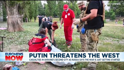 Ukraine war: Accept our terms or brace for the worst, Putin tells Kyiv