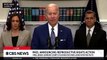 Joe Biden vuelve a leer las palabras “fin de cita, repite la frase”