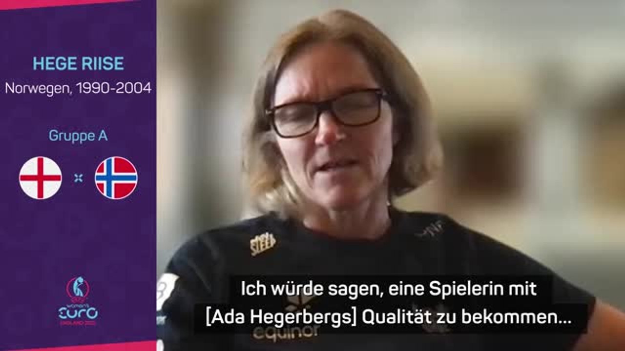 Riise zu Hegerberg: 'Vorbild für junge Mädchen'