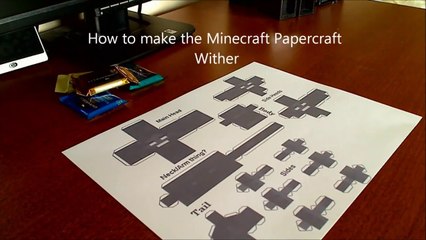 How to make the Minecraft Paper Wither