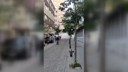 ESKİŞEHİR - Hareket halindeki hafif ticari araç yandı