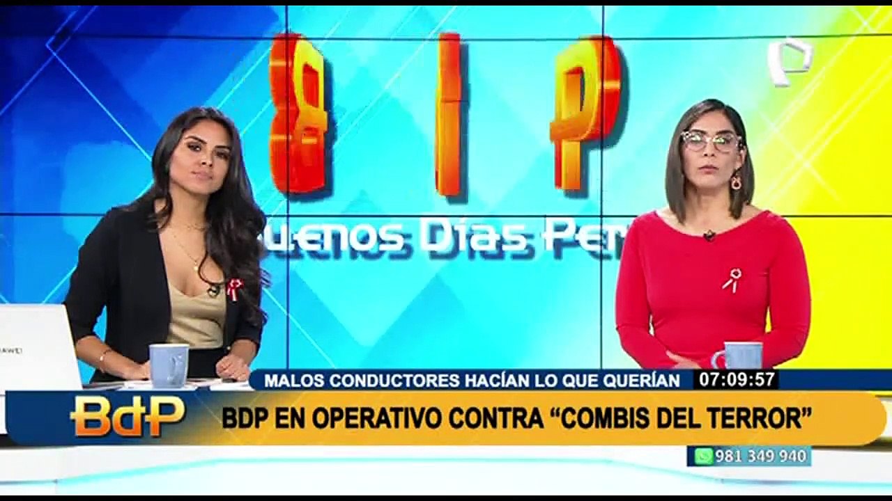 “Combis del Terror”: Operativo en contra de irresponsables conductores