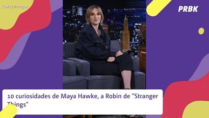 10 curiosidades de Maya Hawke, a Robin de "Stranger Things"