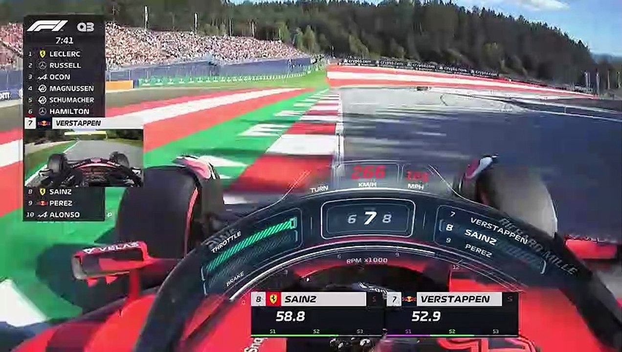 Qualifying Highlights Austrian Grand Prix