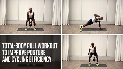 Total-Body Pull Workout to Improve Posture and Cycling Efficiency