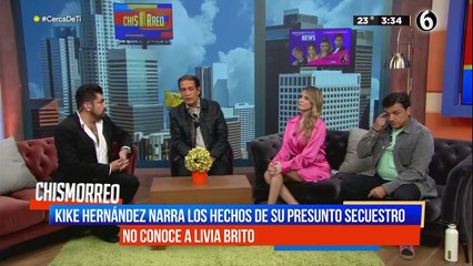 En Exclusiva: Kike Hernández narra los hecho de presunto secuestro, explica no conoce a Livia Brito
