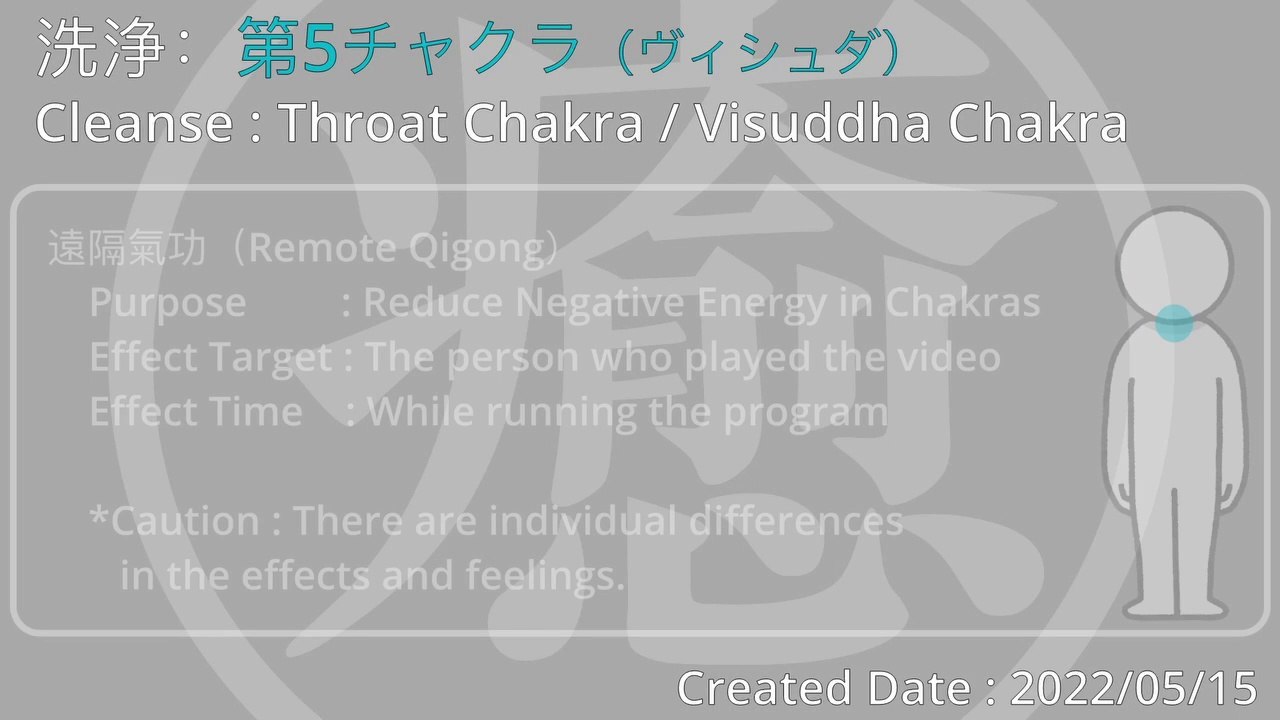[Remote Qigong] Cleanse_Visuddha-Program_20220515