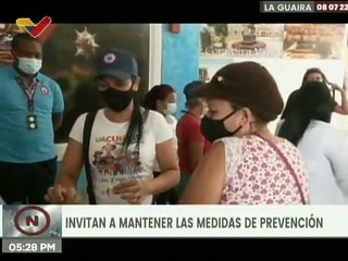 Más de 289 mil personas han sido inmunizadas contra la COVID-19 en el estado La Guaira